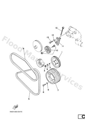 Diagram for PULLEYS & BELTS
