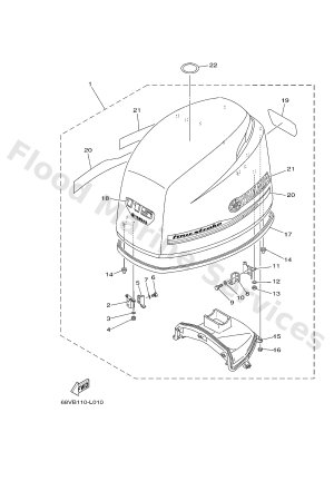 Diagram for TOP COWLING