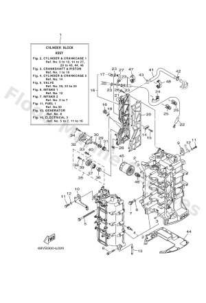Diagram for CYLINDER & CRANKCASE 1