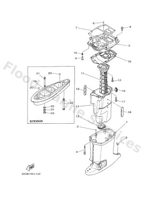 Diagram for UPPER CASING