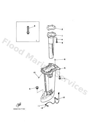 Diagram for UPPER CASING