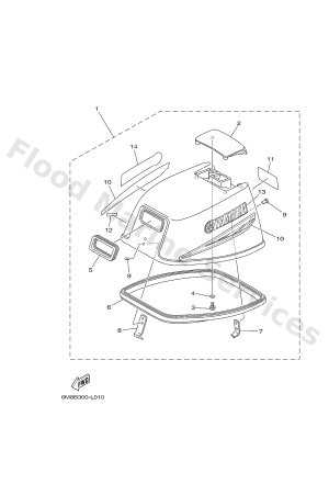 Diagram for TOP COWLING