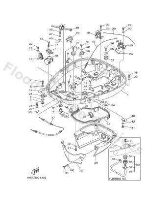 Diagram for BOTTOM COWLING