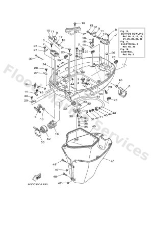 Diagram for BOTTOM COWLING
