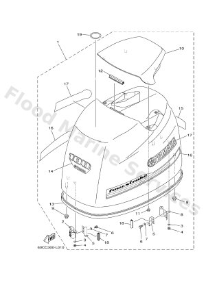 Diagram for TOP COWLING