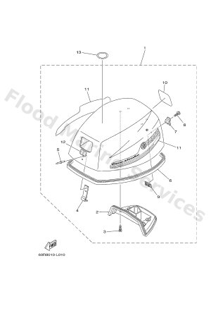 Diagram for TOP COWLING