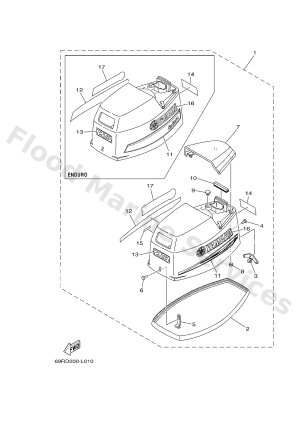 Diagram for TOP COWLING