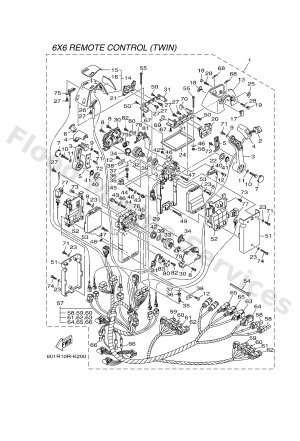 Diagram for DBW REMOTE CONTROL 2 (TWIN)
