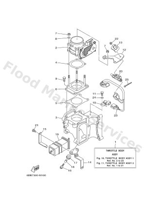 Diagram for THROTTLE BODY ASSY 1