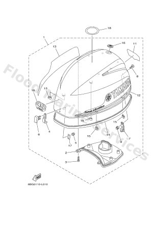 Diagram for TOP COWLING