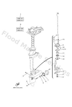 Diagram for REPAIR KIT 3