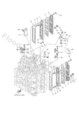 Diagram for CYLINDER & CRANKCASE 3