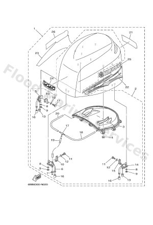 Diagram for TOP COWLING