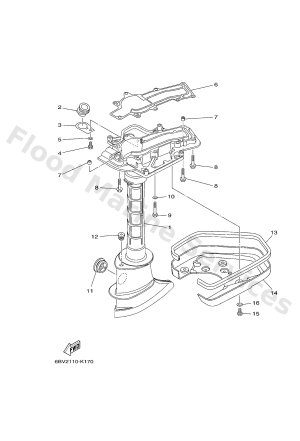Diagram for UPPER CASING