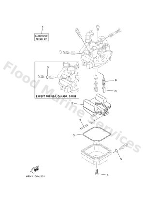 Diagram for REPAIR KIT 2