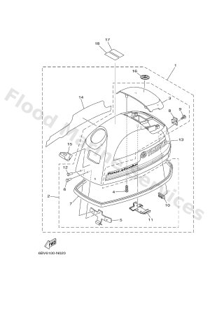 Diagram for TOP COWLING