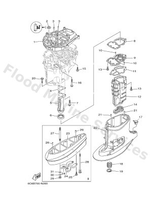 Diagram for UPPER CASING
