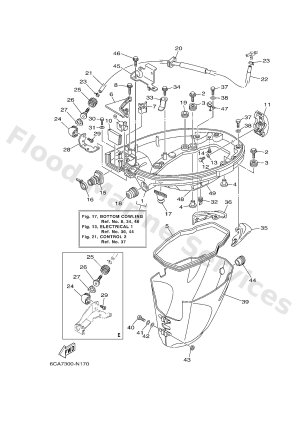 Diagram for BOTTOM COWLING