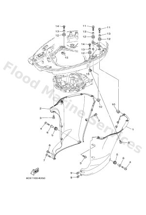 Diagram for BOTTOM COWLING 3