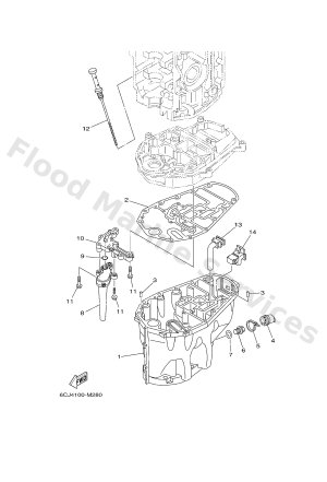 Diagram for OIL PAN