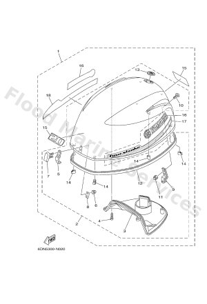 Diagram for TOP COWLING
