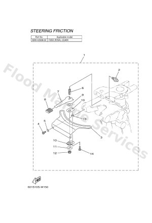 Diagram for STEERING FRICTION 5