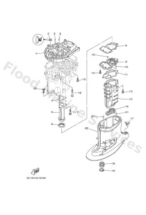 Diagram for UPPER CASING