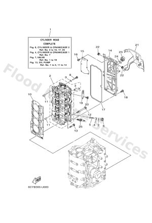Diagram for CYLINDER & CRANKCASE 2