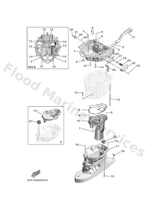 Diagram for UPPER CASING