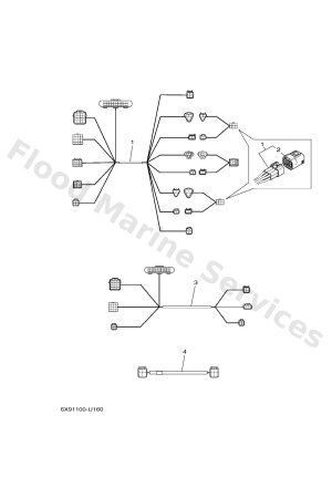 Diagram for 2ND HELM HARNESS