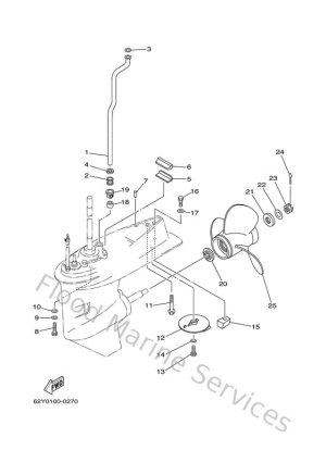 Diagram for Lower Casing. Drive 2