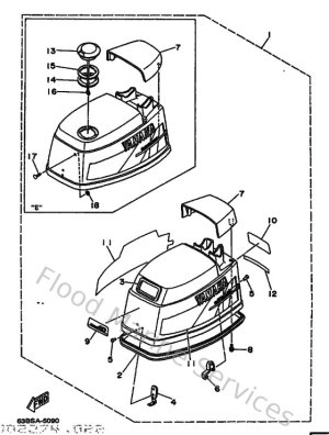 Diagram for Top Cowling