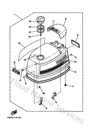 Diagram for Top Cowling