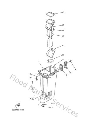 Diagram for Upper Casing