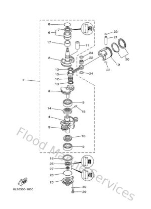 Diagram for Crankshaft & Piston