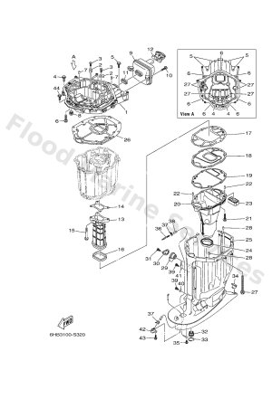 Diagram for UPPER CASING