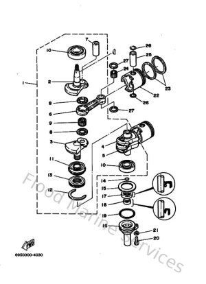 Diagram for Crankshaft & Piston