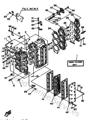 Diagram for Cylinder & Crankcase
