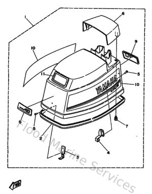 Diagram for Top Cowling