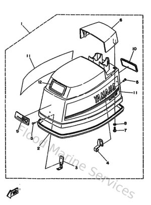 Diagram for Top Cowling