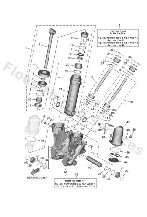 Diagram for POWER TRIM & TILT ASSY 1
