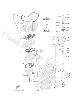 Diagram for REPAIR KIT 2