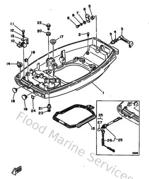 Diagram for Bottom Cowling