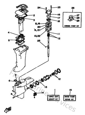 Diagram for Repair Kit 2