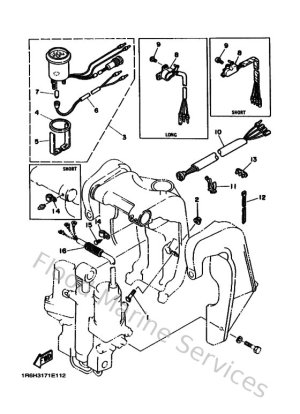 Diagram for Power Trim & Tilt