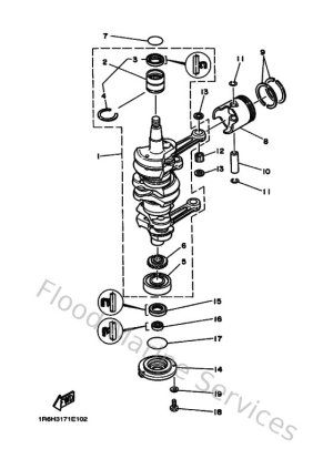 Diagram for Crankshaft & Piston