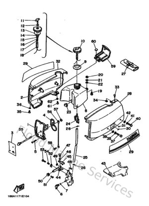 Diagram for Cowling & Fuel