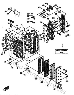 Diagram for Cylinder & Crankcase