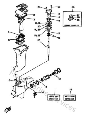 Diagram for Repair Kit 2