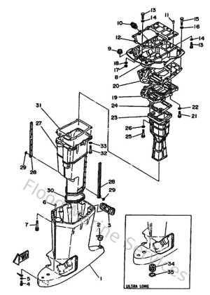 Diagram for Upper Casing